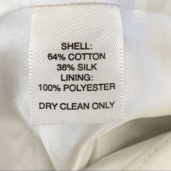 White House Black Market Silk Blend Pattern Skirt - Picture 6 of 6